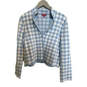 Staud Cropped Knit Cardigan